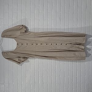 Joe Fresh 2X -  linen/cotton peasant dress